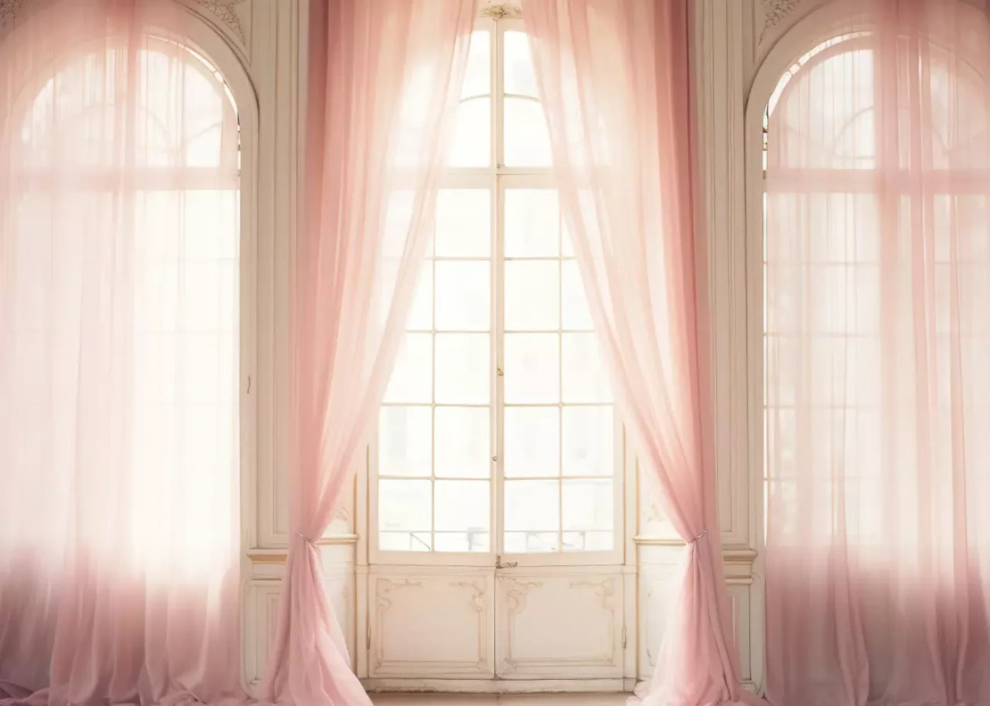 Atrium Pink Ii 7’X5’ Ultracloth (84 X 60 Inch) Backdrop