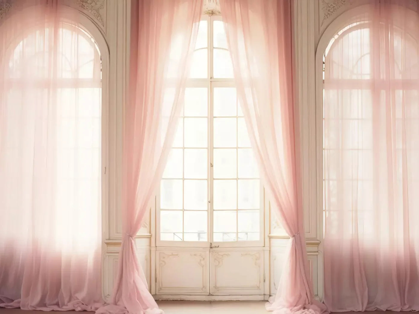 Atrium Pink Ii 8’X6’ Fleece (96 X 72 Inch) Backdrop