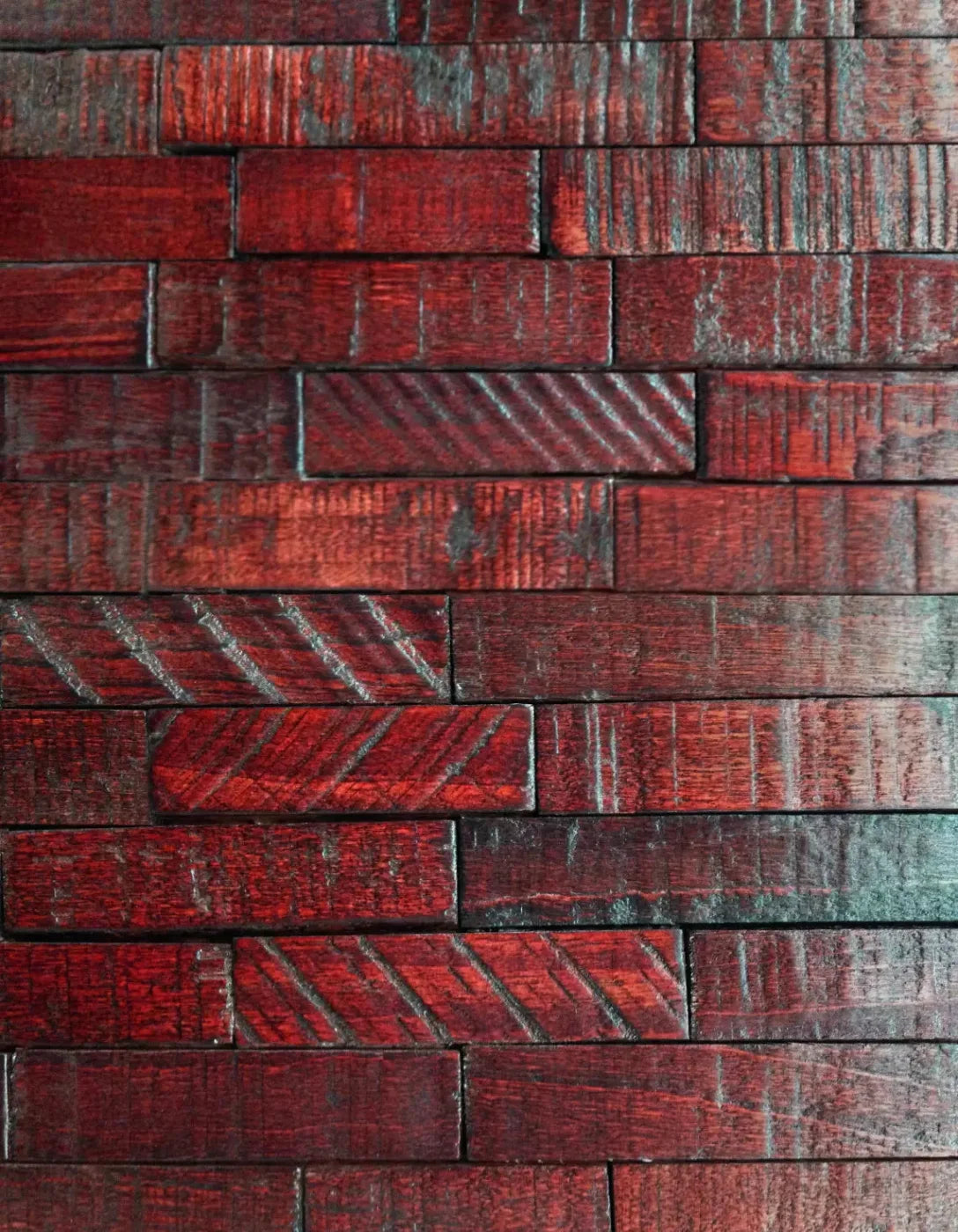 Atwood Red 6X8 Fleece ( 72 X 96 Inch ) Backdrop