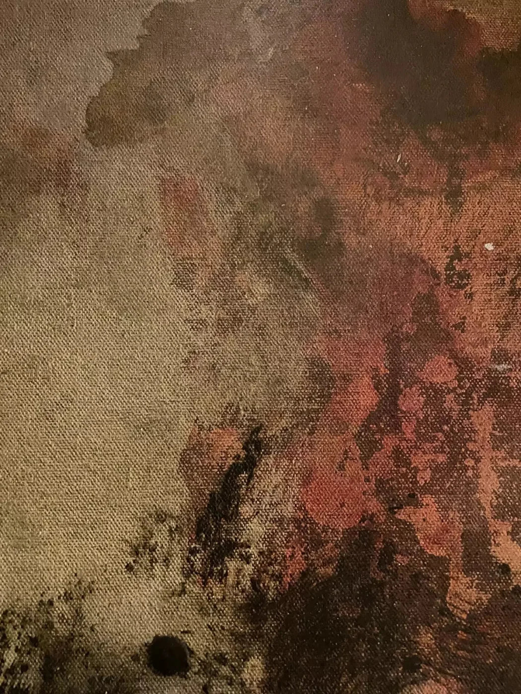 Auburn Texture 5X68 Fleece ( 60 X 80 Inch ) Backdrop