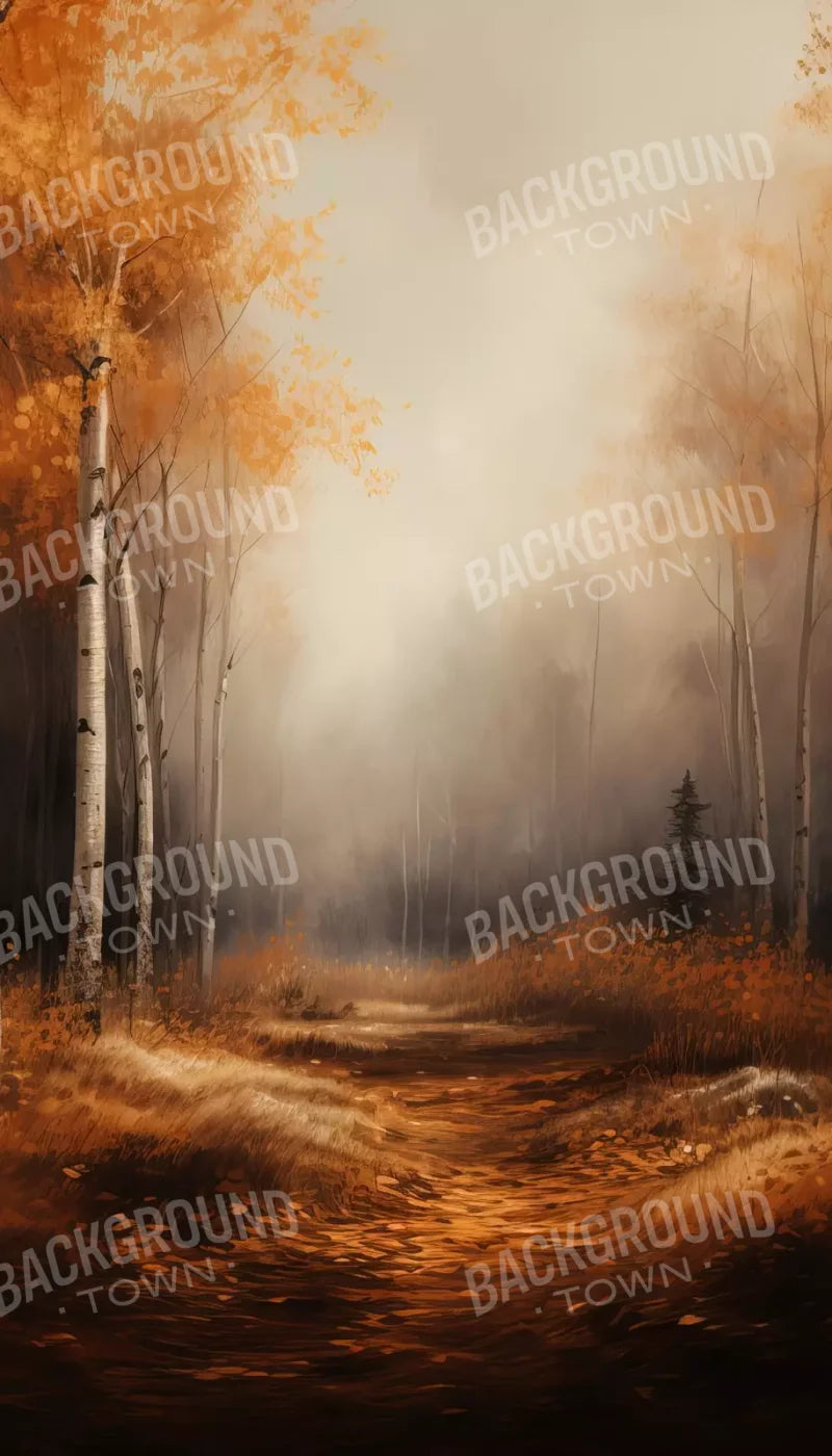 Autumn Birches Ii 8’X14’ Ultracloth (96 X 168 Inch) Backdrop