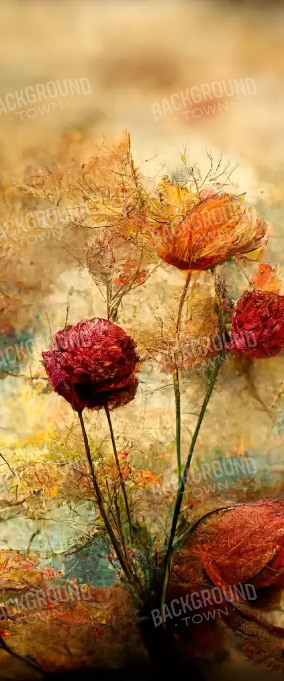 Autumn Bloom 5’X12’ Ultracloth For Westcott X-Drop (60 X 144 Inch) Backdrop
