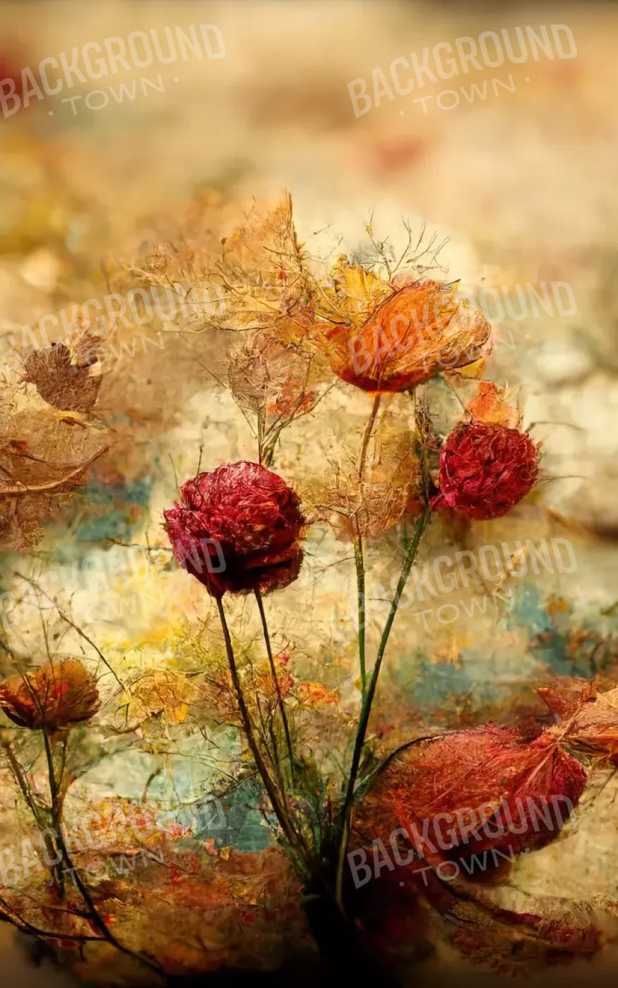 Autumn Bloom 5’X8’ Ultracloth (60 X 96 Inch) Backdrop