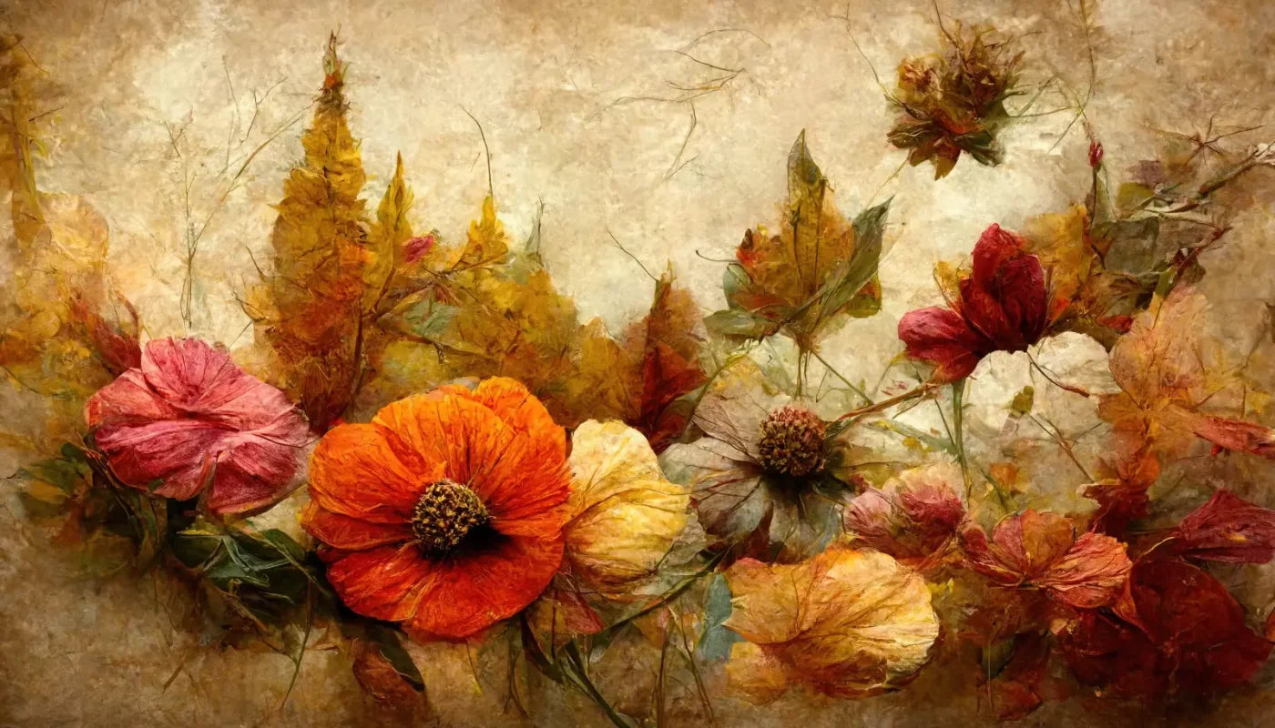 Autumn Bouquet 14’X8’ Ultracloth (168 X 96 Inch) Backdrop