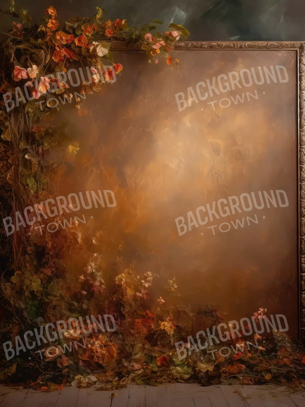 Autumn Frame 6’X8’ Fleece (72 X 96 Inch) Backdrop