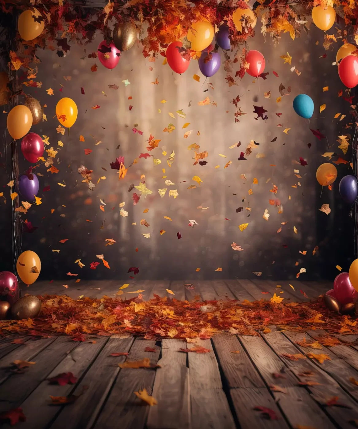 Autumn Party 10’X12’ Ultracloth (120 X 144 Inch) Backdrop