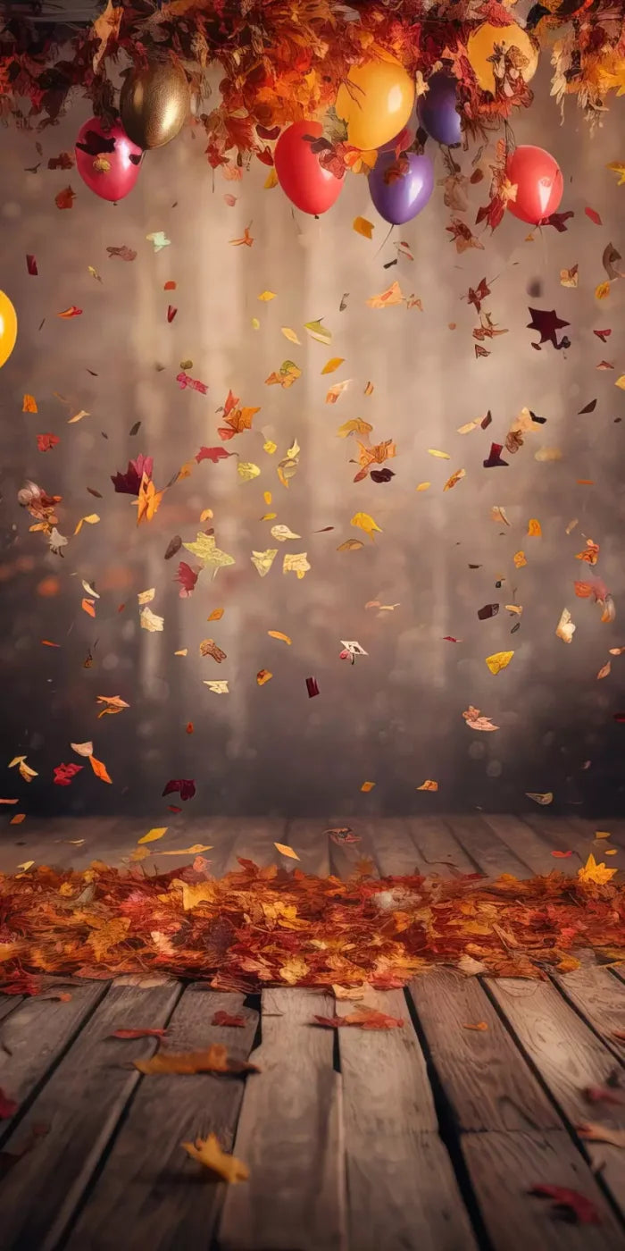 Autumn Party 10’X20’ Ultracloth (120 X 240 Inch) Backdrop
