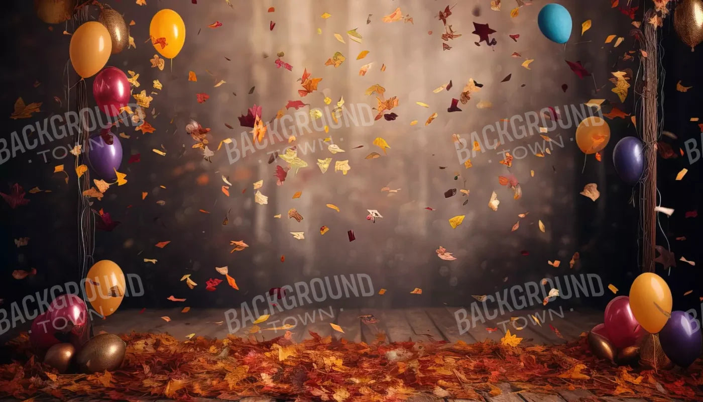 Autumn Party 14’X8’ Ultracloth (168 X 96 Inch) Backdrop