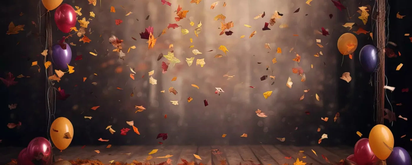Autumn Party 20’X8’ Ultracloth (240 X 96 Inch) Backdrop