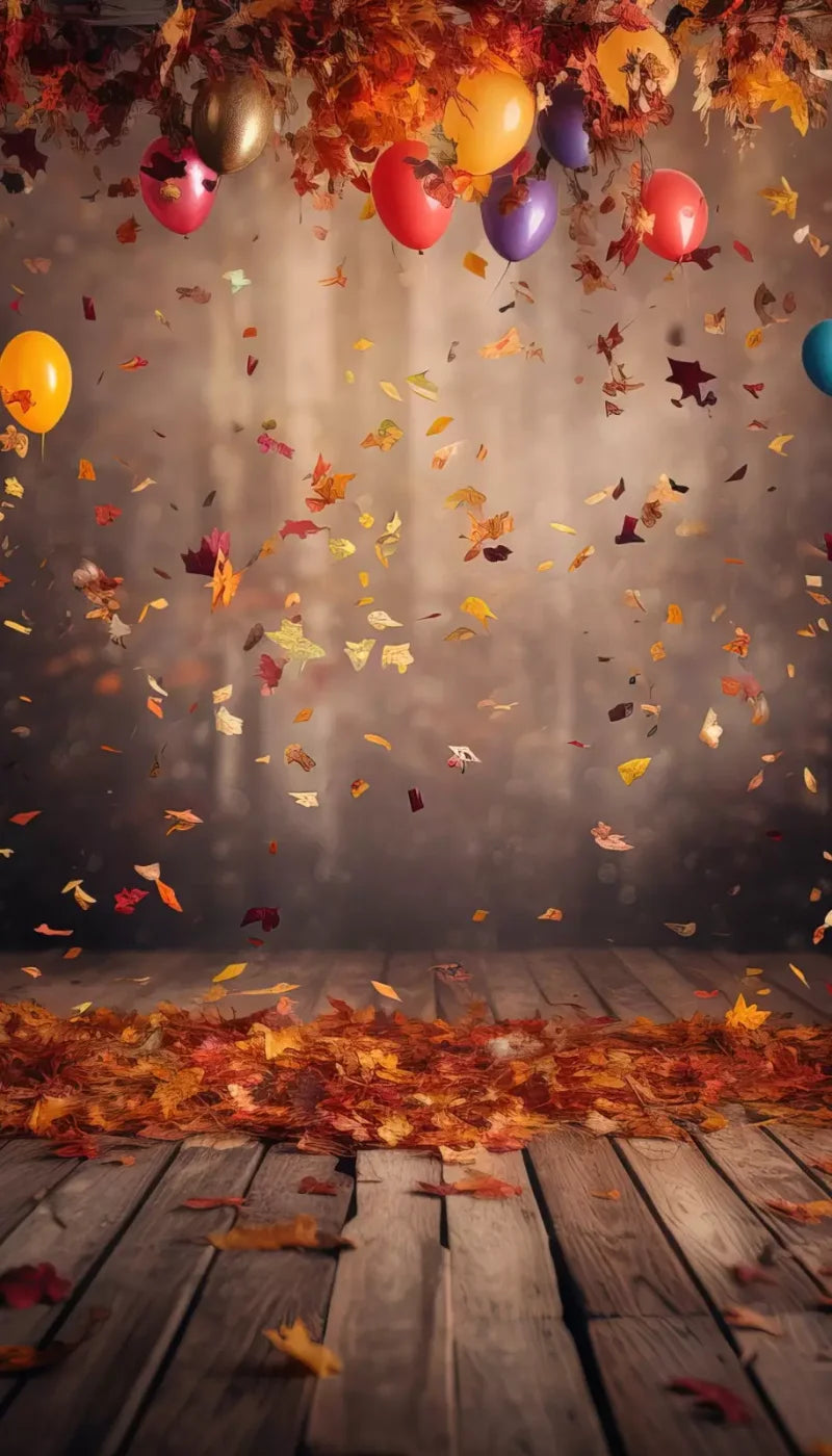 Autumn Party 8’X14’ Ultracloth (96 X 168 Inch) Backdrop
