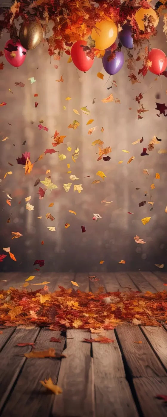 Autumn Party 8’X20’ Ultracloth (96 X 240 Inch) Backdrop