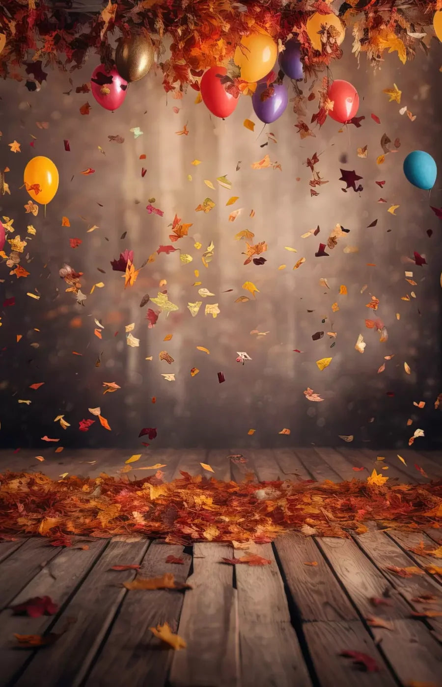 Autumn Party 9’X14’ Ultracloth (108 X 168 Inch) Backdrop