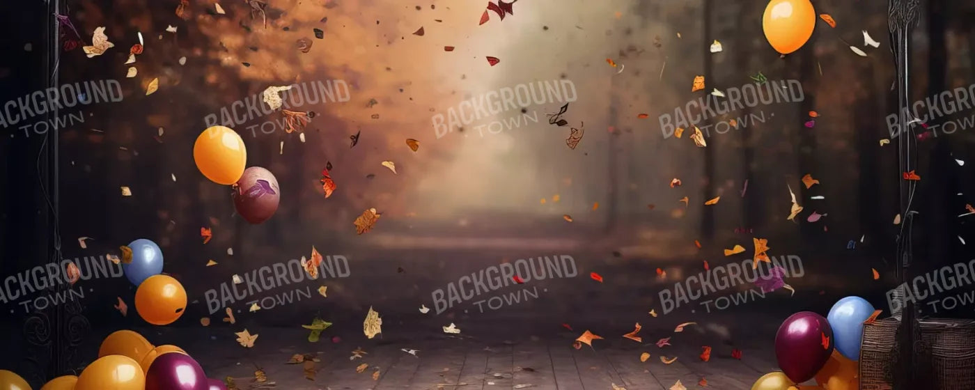 Autumn Party Ii 20’X8’ Ultracloth (240 X 96 Inch) Backdrop