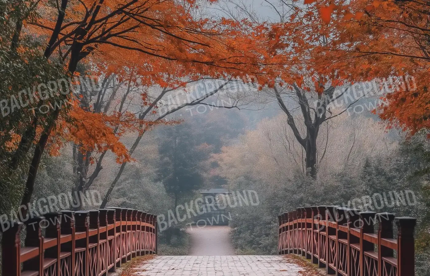 Autumn Passage 14’x9’ UltraCloth (168 x 108 inch) Backdrop