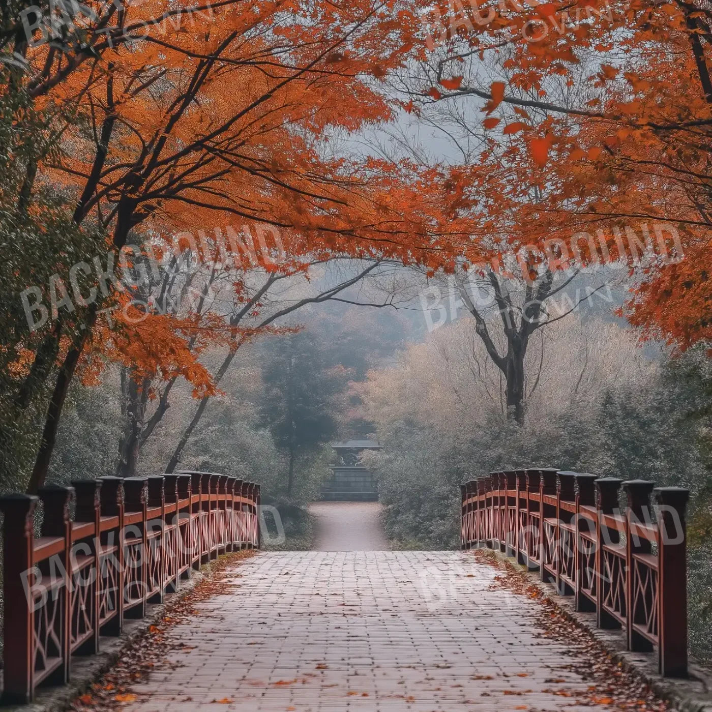Autumn Passage 8’x8’ Fleece (96 x 96 inch) Backdrop