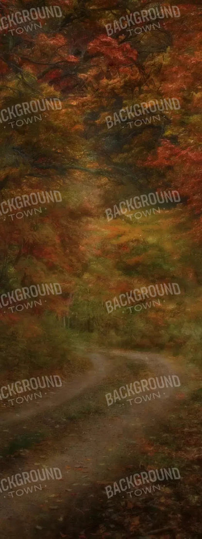 Autumn Road 8X20 Ultracloth ( 96 X 240 Inch ) Backdrop
