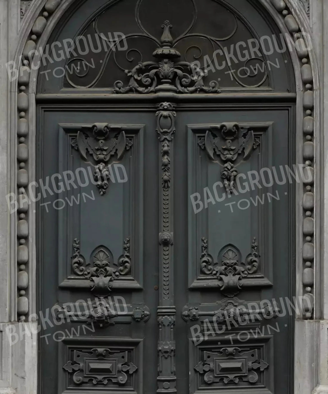 Gray Brick and Stone Backdrop for Photography