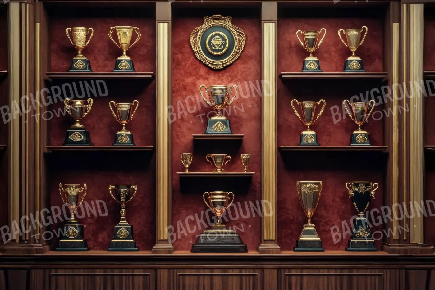 Award Cabinet 12’x8’ UltraCloth (144 x 96 inch) Backdrop