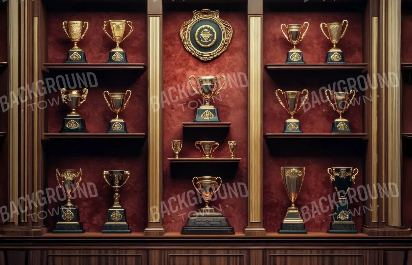 Award Cabinet 14’x9’ UltraCloth (168 x 108 inch) Backdrop