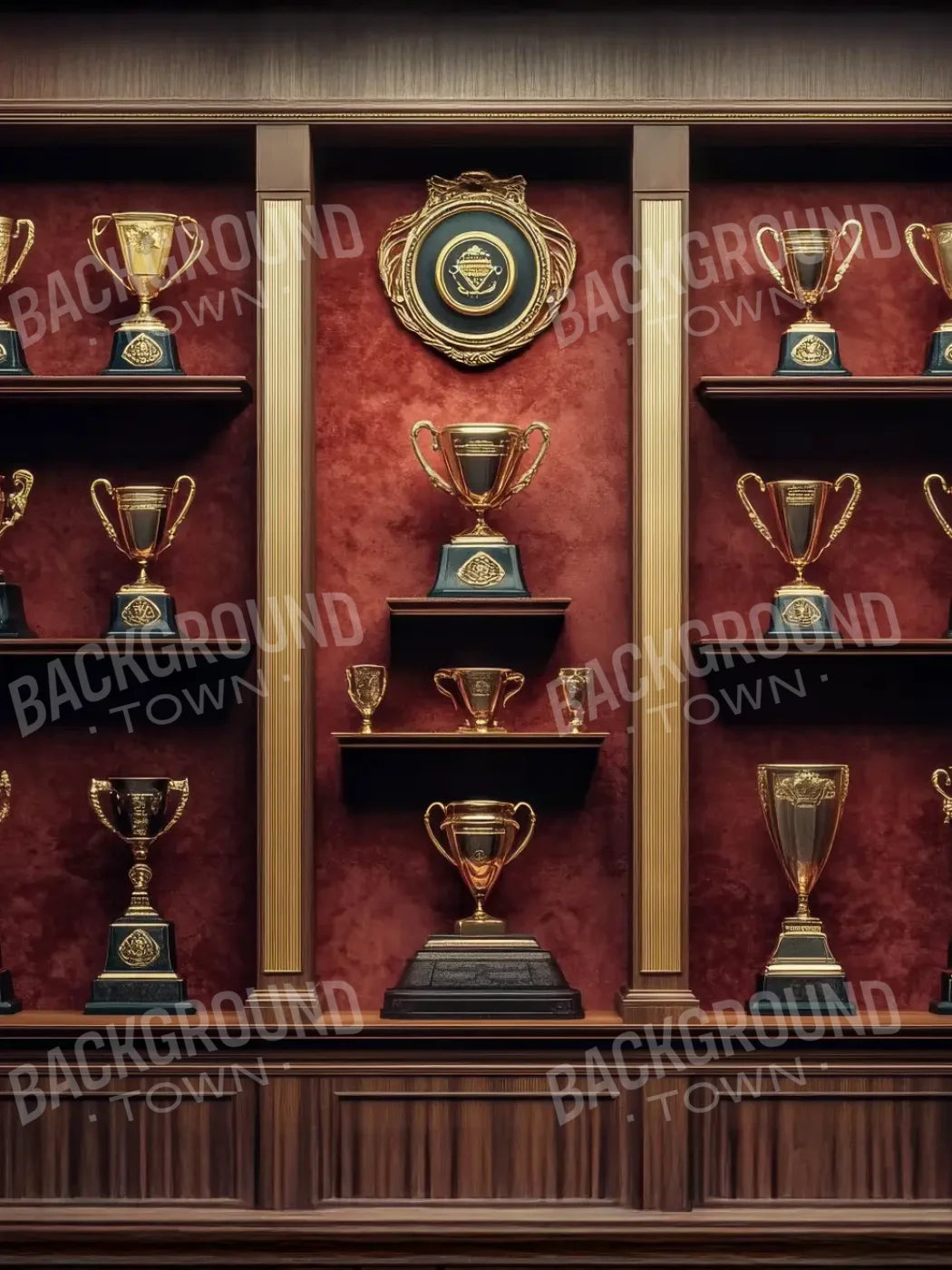 Award Cabinet 5’x6’8 Fleece (60 x 80 inch) Backdrop