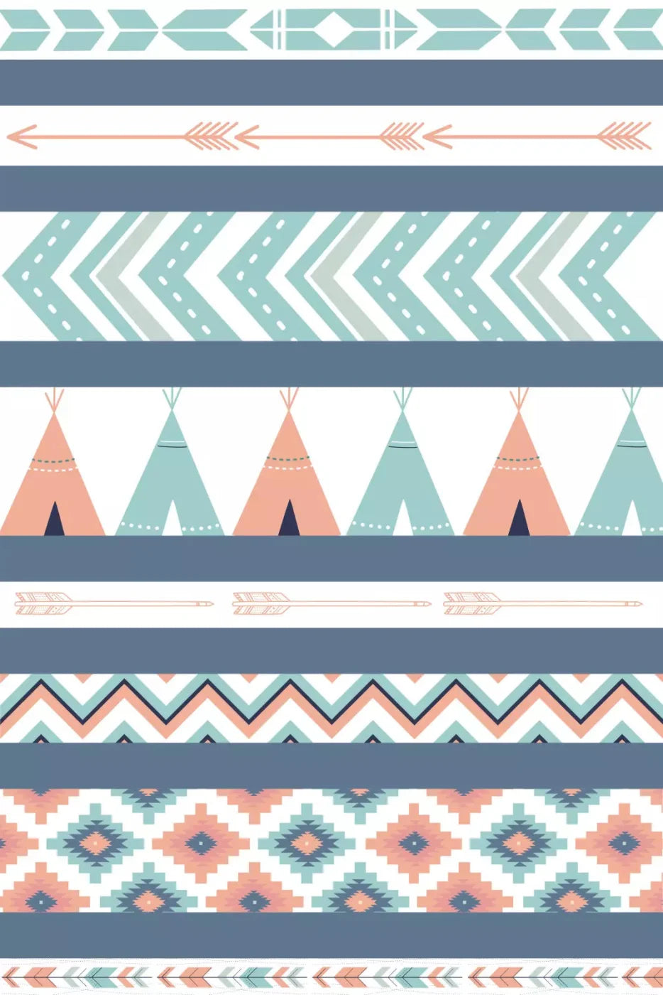Aztec 5X76 For Lvl Up Backdrop System ( 60 X 90 Inch )