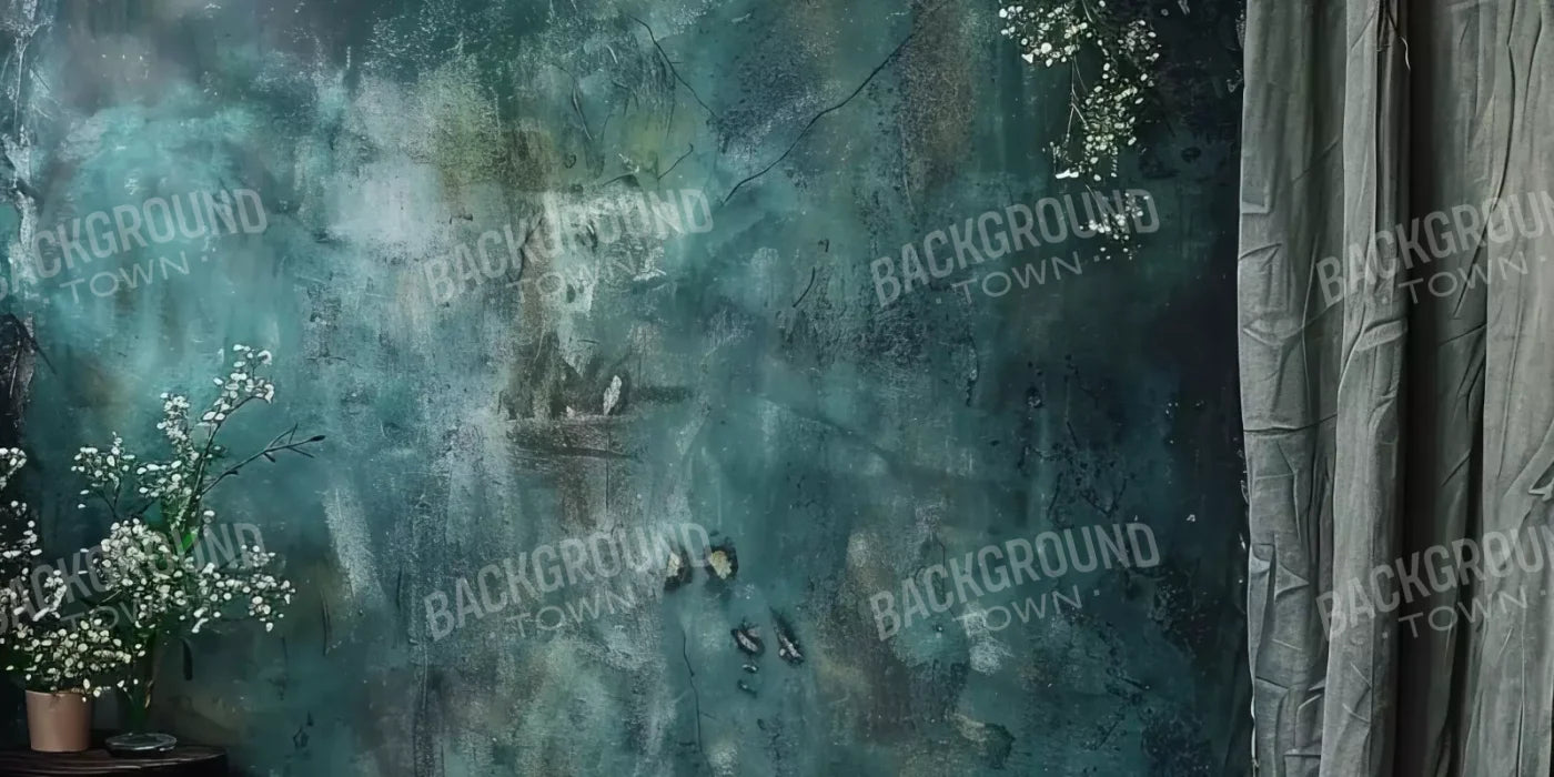 Azure Blue Wall 20’X10’ Ultracloth (240 X 120 Inch) Backdrop