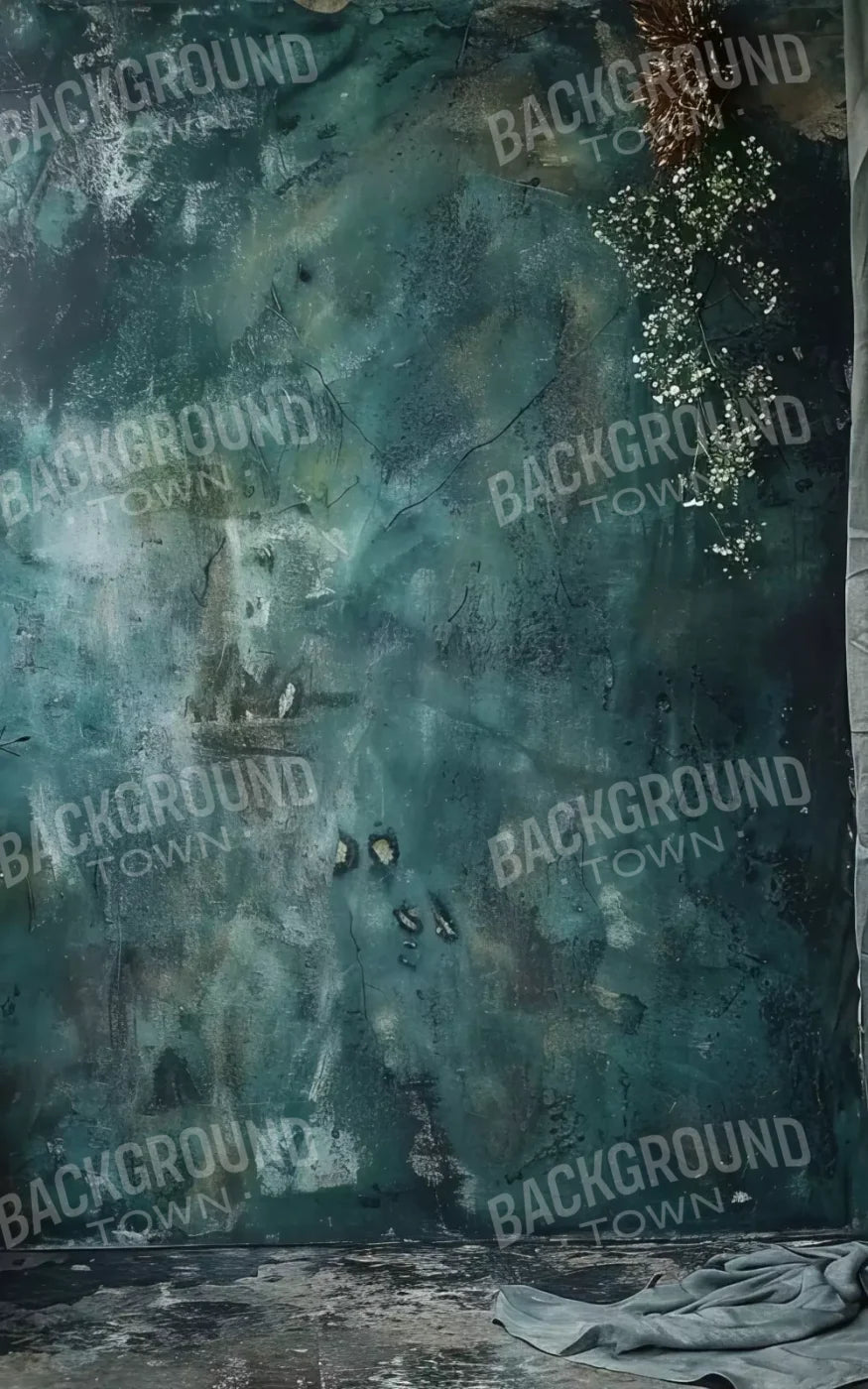 Azure Blue Wall 5’X8’ Ultracloth (60 X 96 Inch) Backdrop