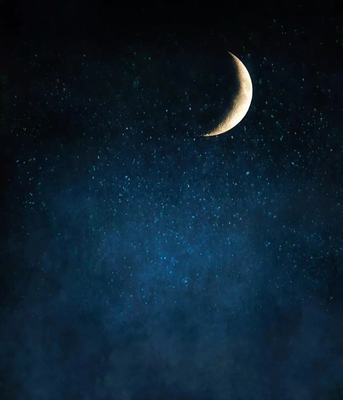 Azure Sky Moon 10X12 Ultracloth ( 120 X 144 Inch ) Backdrop