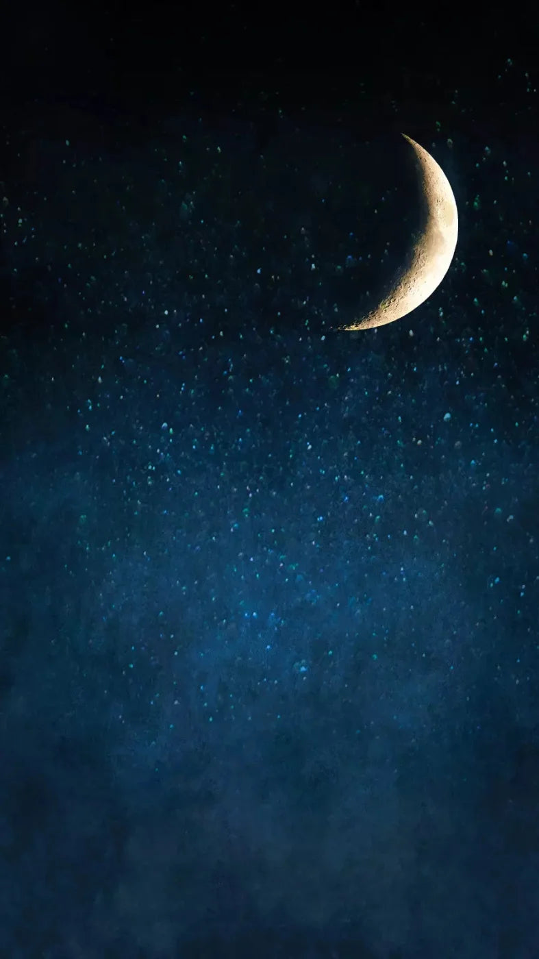 Azure Sky Moon 8X14 Ultracloth ( 96 X 168 Inch ) Backdrop