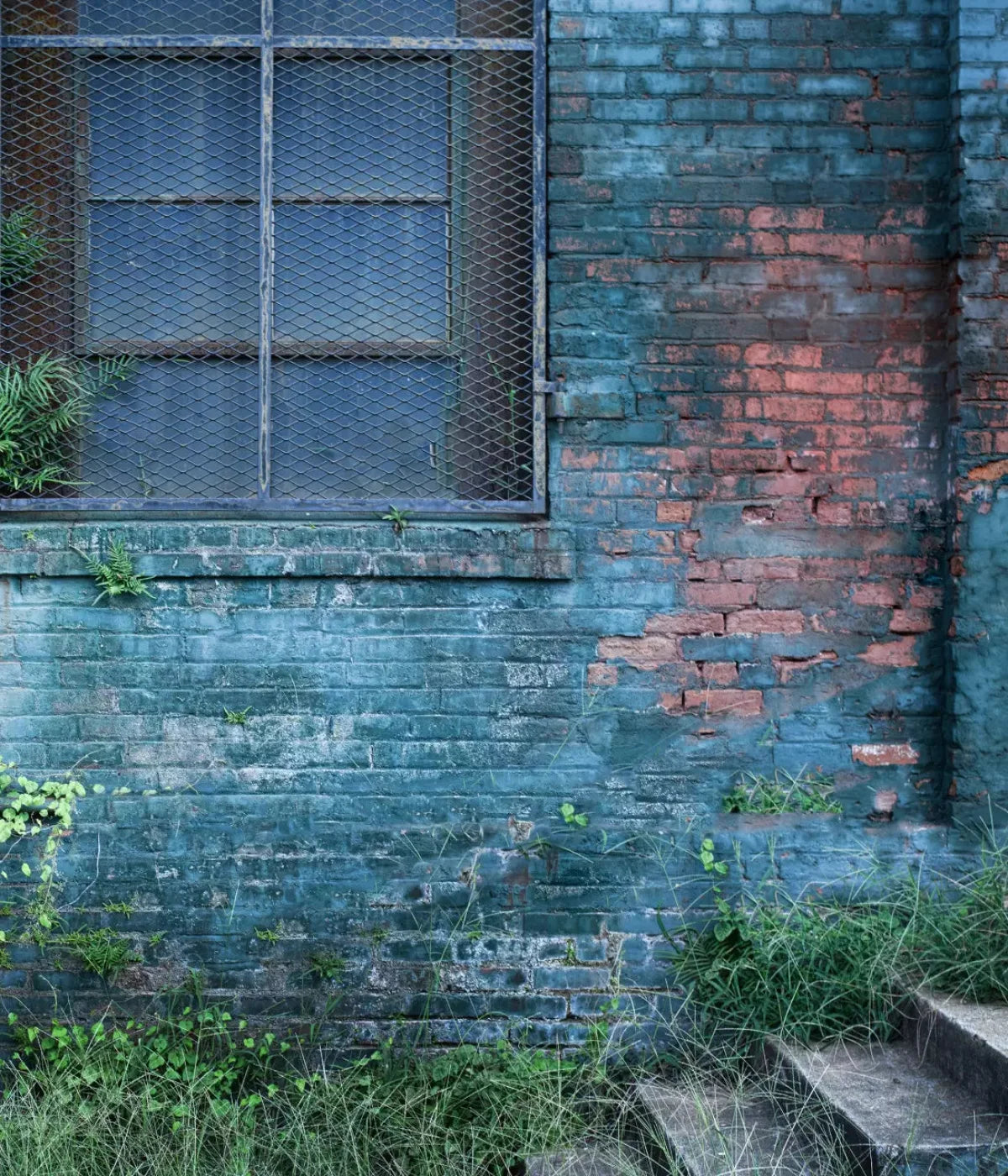 Back Alley Blue 10X12 Ultracloth ( 120 X 144 Inch ) Backdrop