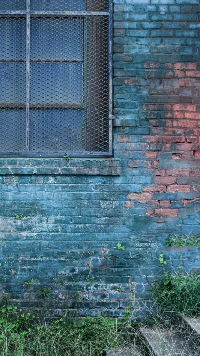 Back Alley Blue 8X14 Ultracloth ( 96 X 168 Inch ) Backdrop