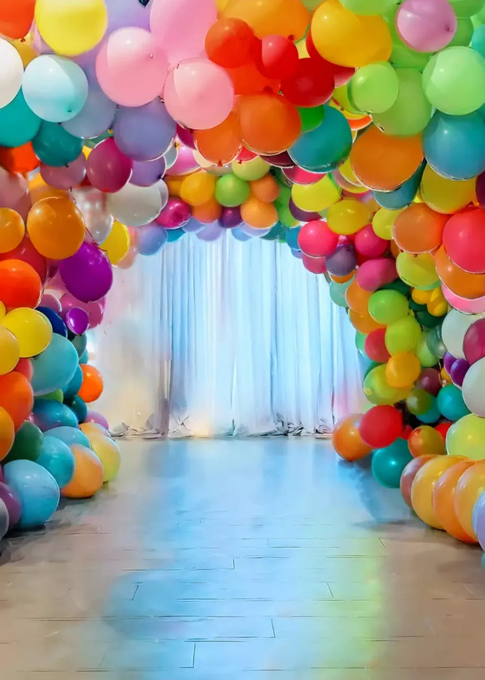 Balloon Tunnel 5’X7’ Ultracloth (60 X 84 Inch) Backdrop