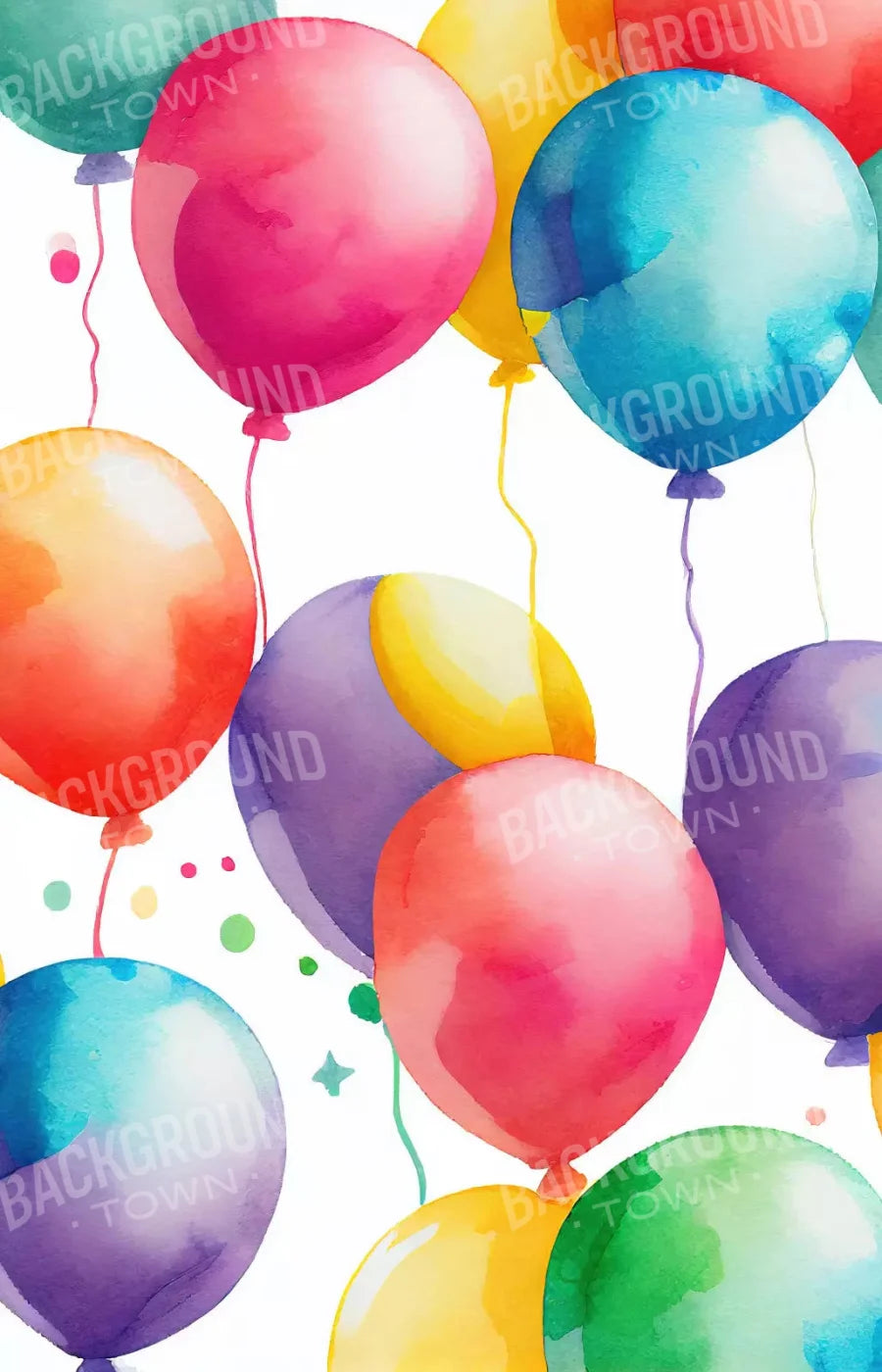 Balloon Wall 8X12 Ultracloth ( 96 X 144 Inch ) Backdrop