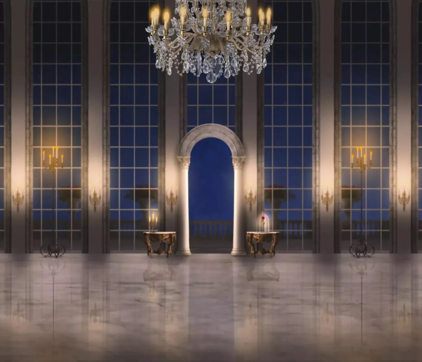 Ballroom 12X10 Ultracloth ( 144 X 120 Inch ) Backdrop