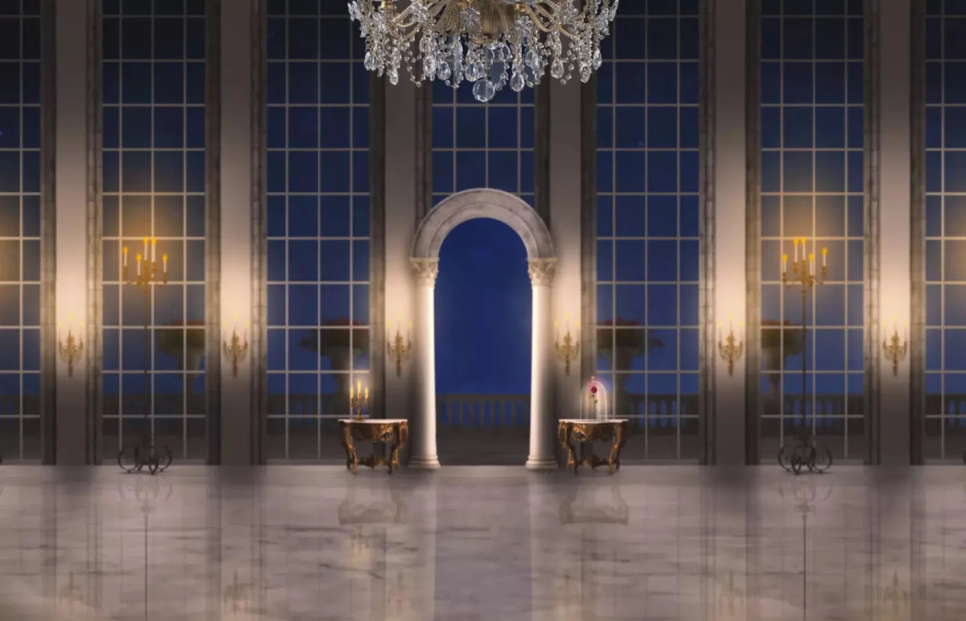 Ballroom 12X8 Ultracloth ( 144 X 96 Inch ) Backdrop