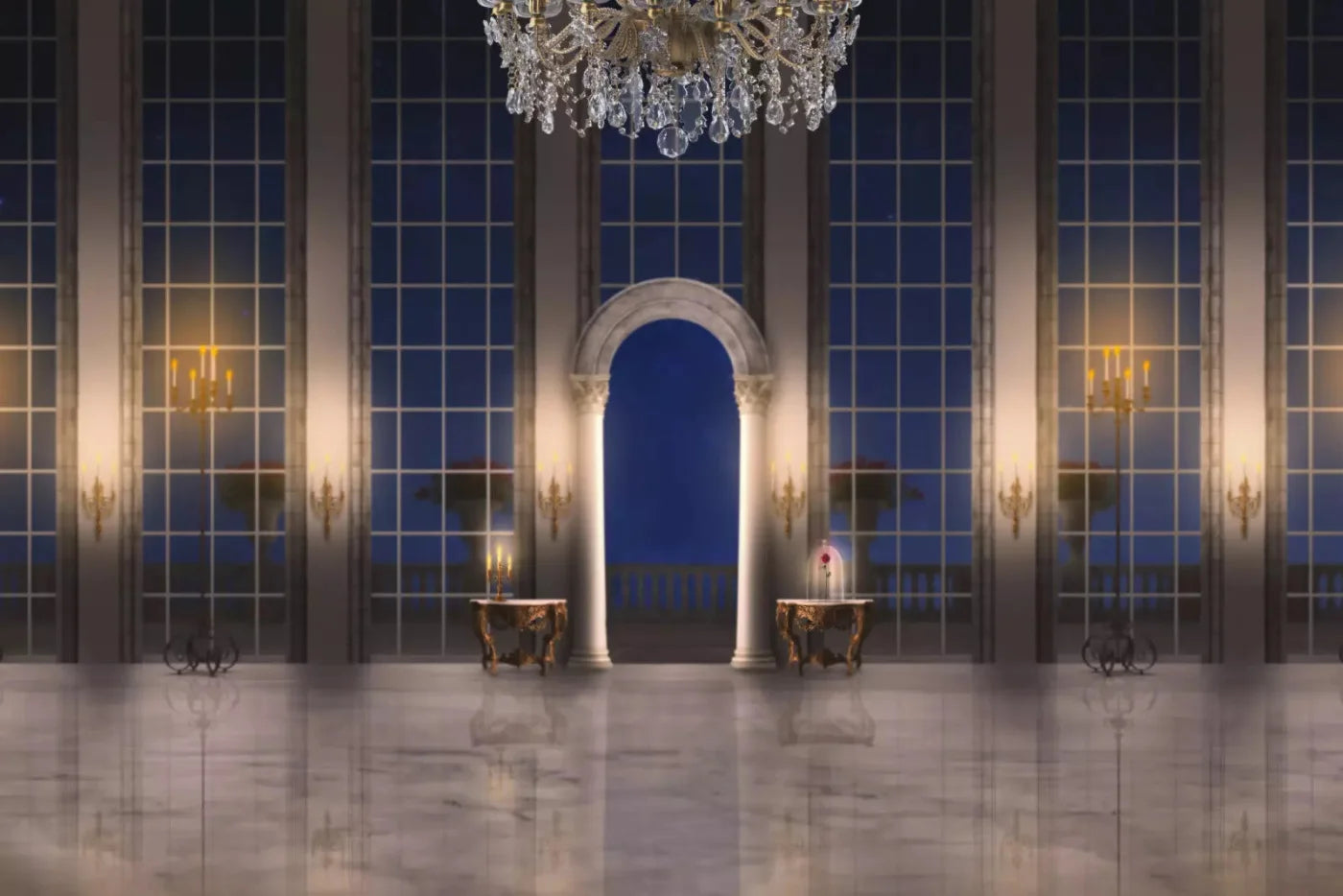 Ballroom 8X5 Ultracloth ( 96 X 60 Inch ) Backdrop