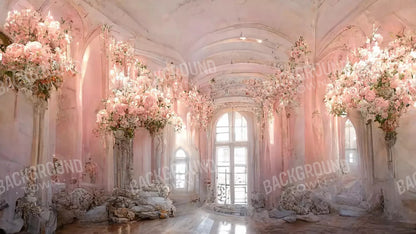 Ballroom In Pink 3 14X8 Ultracloth ( 168 X 96 Inch ) Backdrop