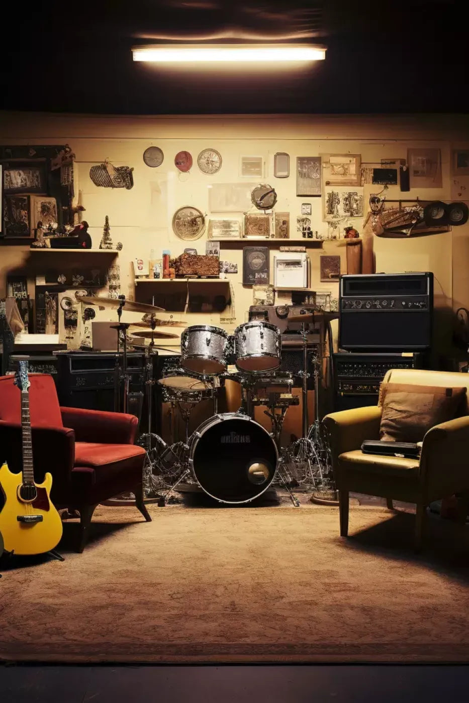 Band Room Ii 8’X12’ Ultracloth (96 X 144 Inch) Backdrop