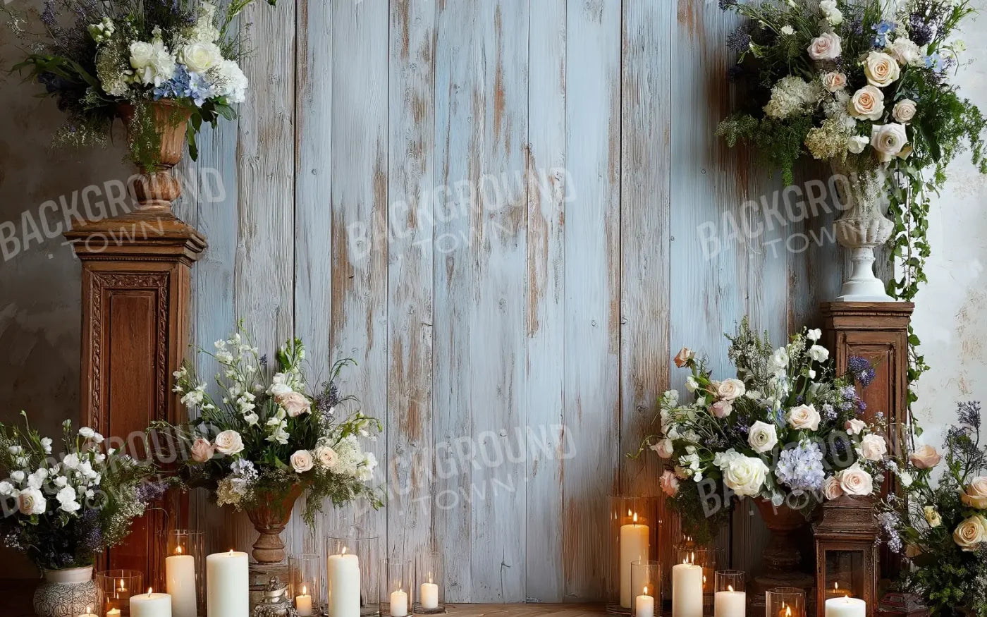 Barn Wedding 8’x5’ UltraCloth (96 x 60 inch) Backdrop