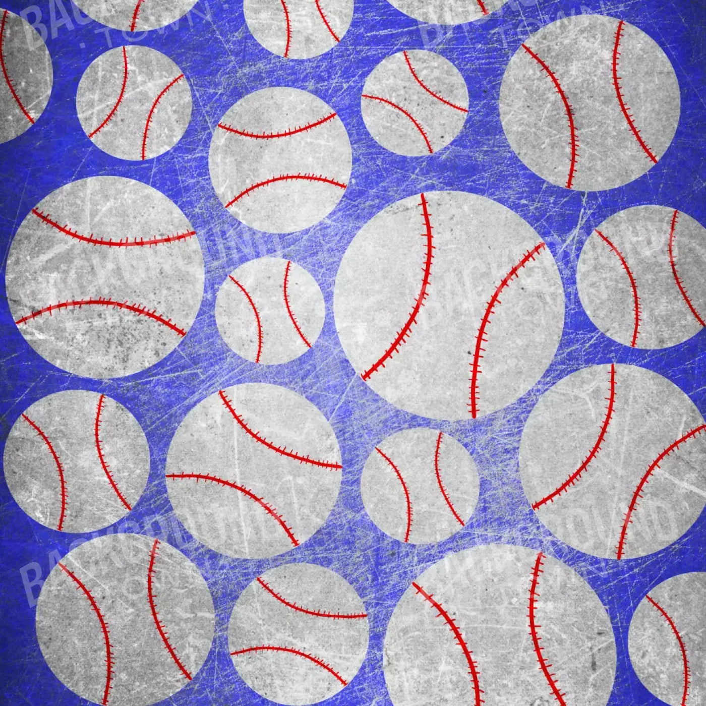 Baseball Dots 10X10 Ultracloth ( 120 X Inch ) Backdrop