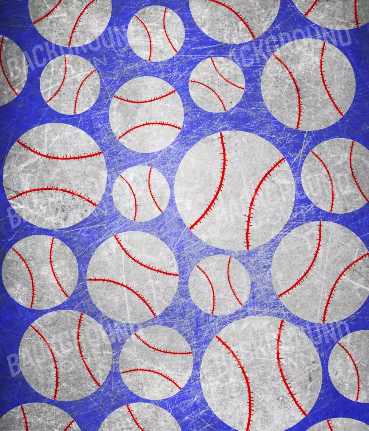 Baseball Dots 10X12 Ultracloth ( 120 X 144 Inch ) Backdrop