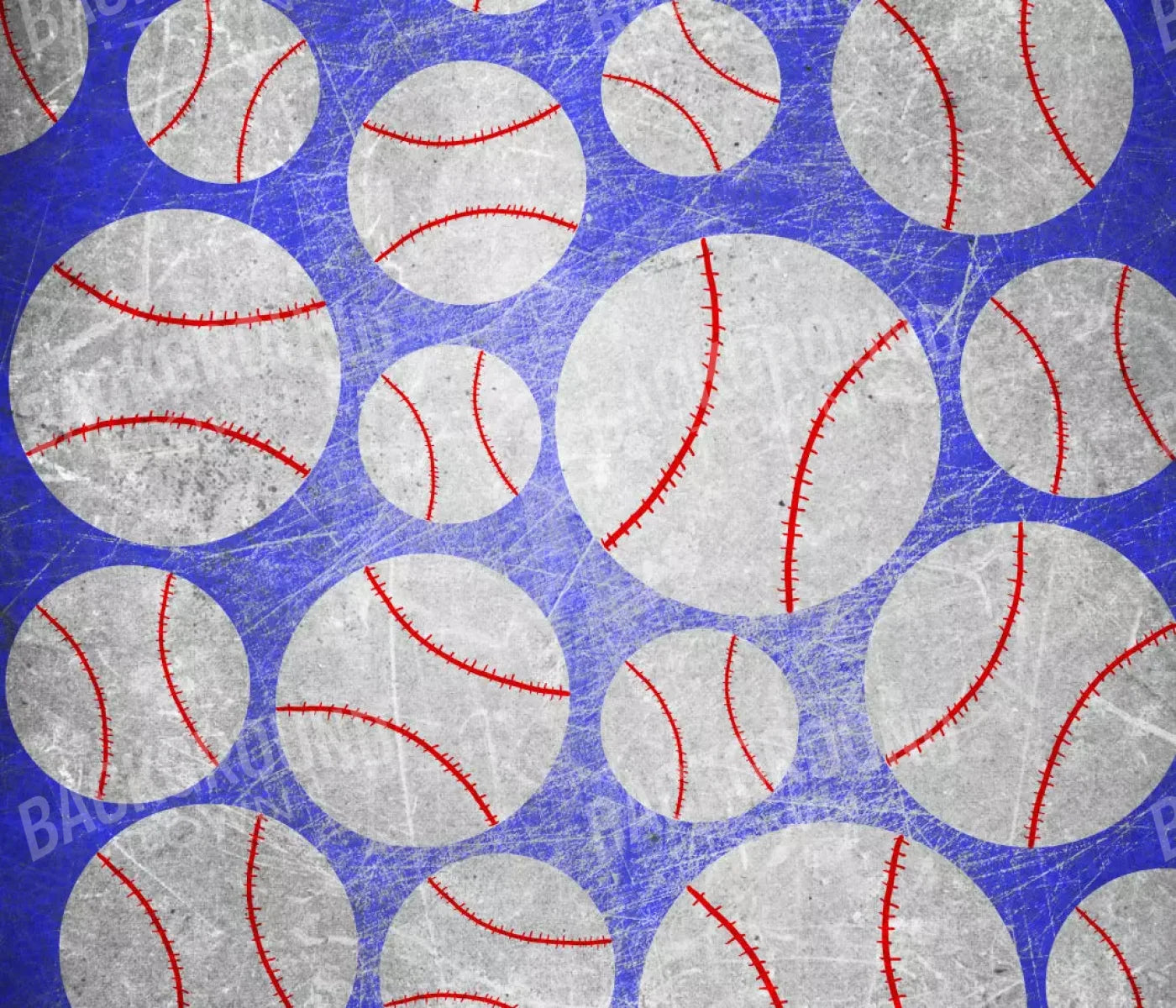 Baseball Dots 12X10 Ultracloth ( 144 X 120 Inch ) Backdrop