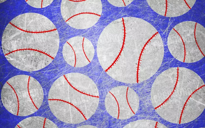 Baseball Dots 14X9 Ultracloth ( 168 X 108 Inch ) Backdrop