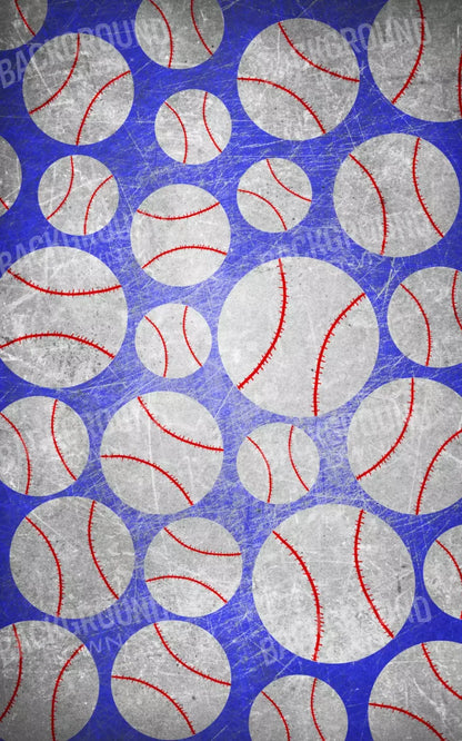 Baseball Dots 9X14 Ultracloth ( 108 X 168 Inch ) Backdrop