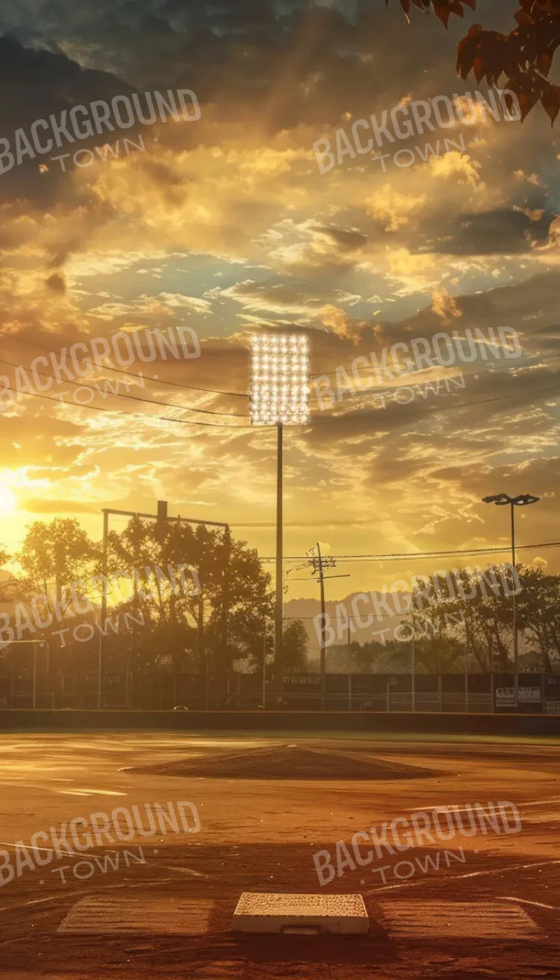 Baseball Evening 8’x14’ UltraCloth (96 x 168 inch) Backdrop