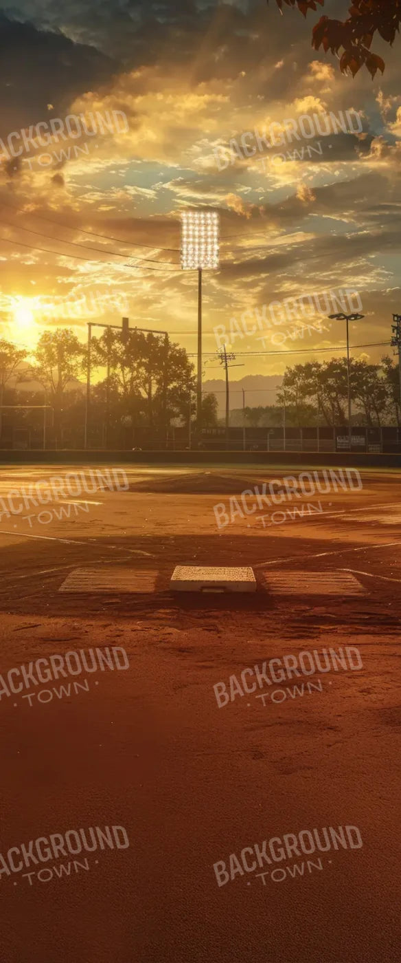 Baseball Sweep 5’x12’ UltraCloth for Westcott X Drop (60 x 144 inch) Backdrop