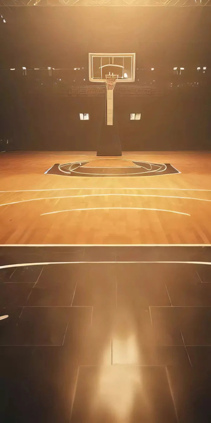 Basketball Court 10X20 Ultracloth ( 120 X 240 Inch ) Backdrop