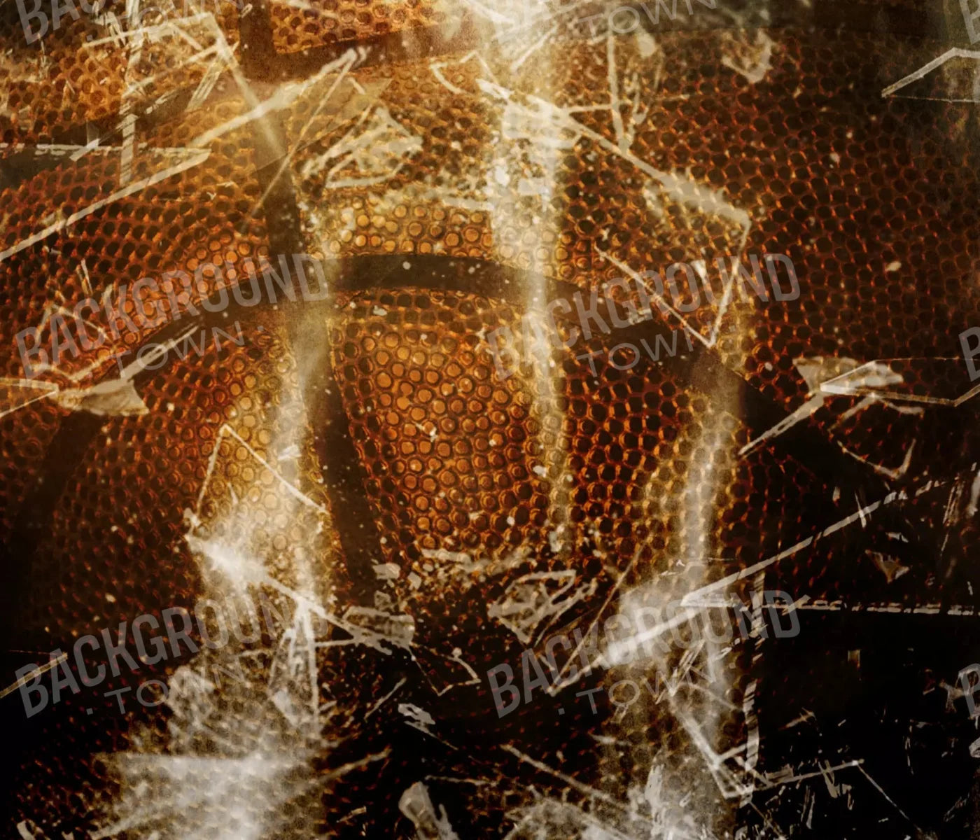 Basketball Grunge 12X10 Ultracloth ( 144 X 120 Inch ) Backdrop