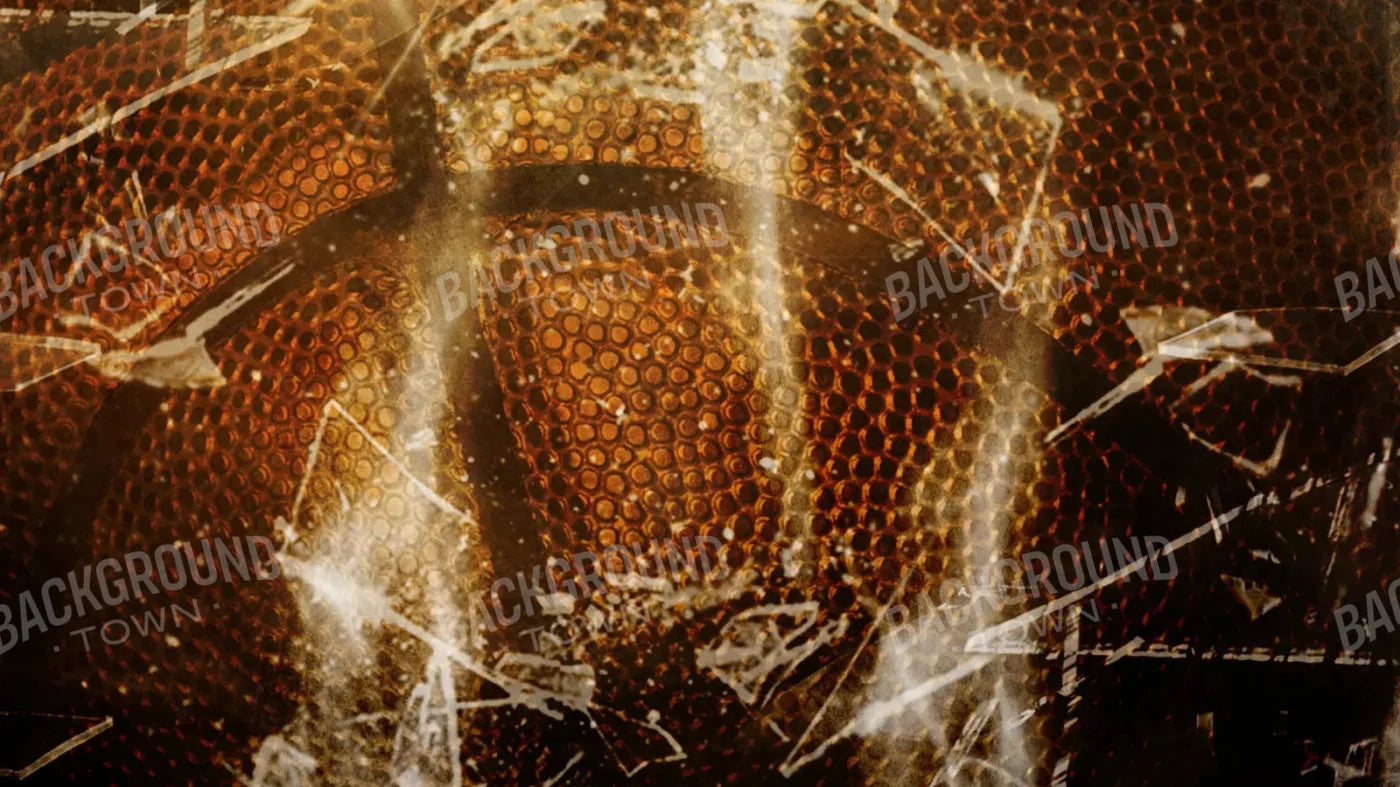 Basketball Grunge 14X8 Ultracloth ( 168 X 96 Inch ) Backdrop