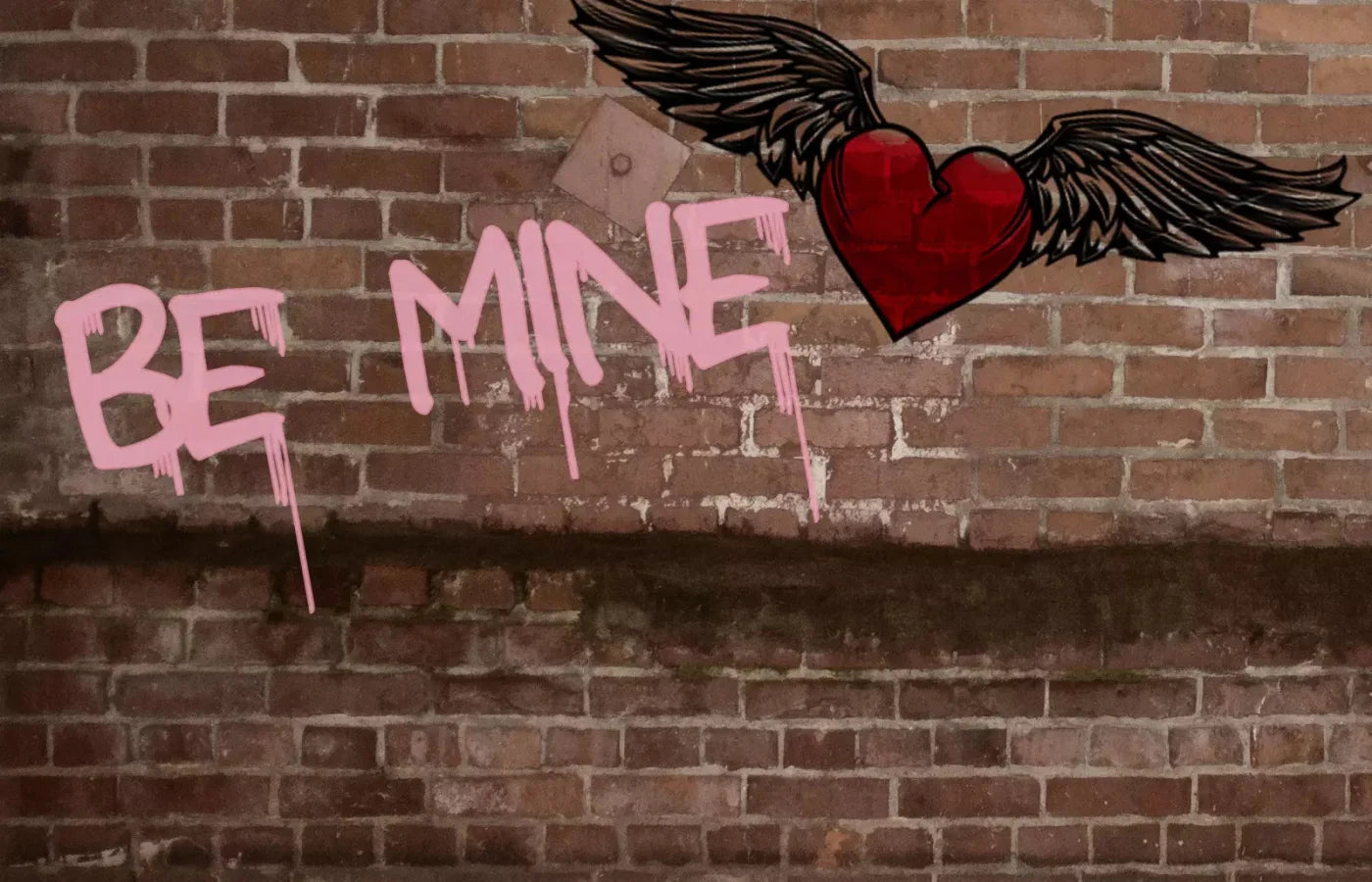 Be Mine 12X8 Ultracloth ( 144 X 96 Inch ) Backdrop